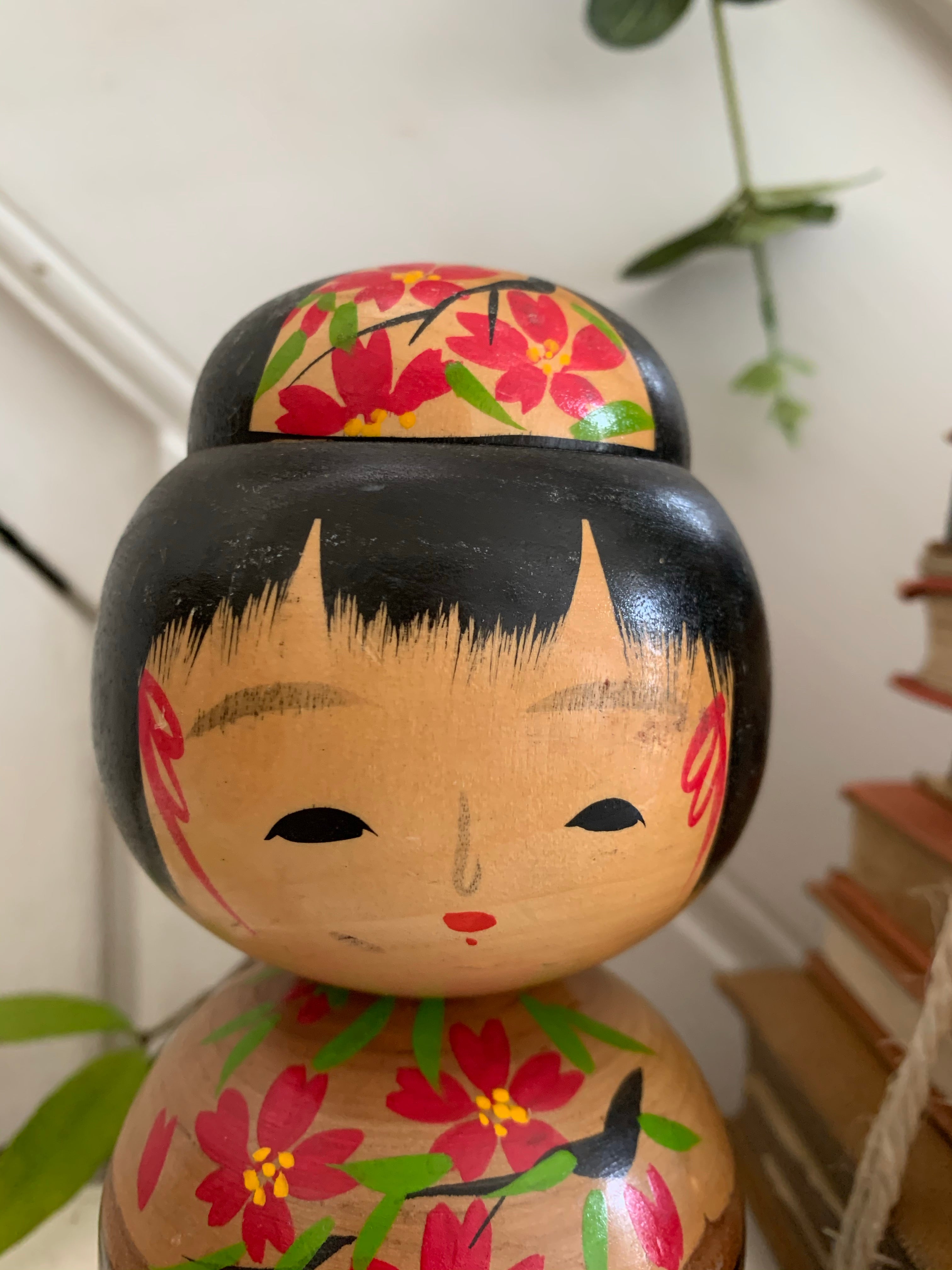 Small Vintage Japanese Kokeshi Doll
