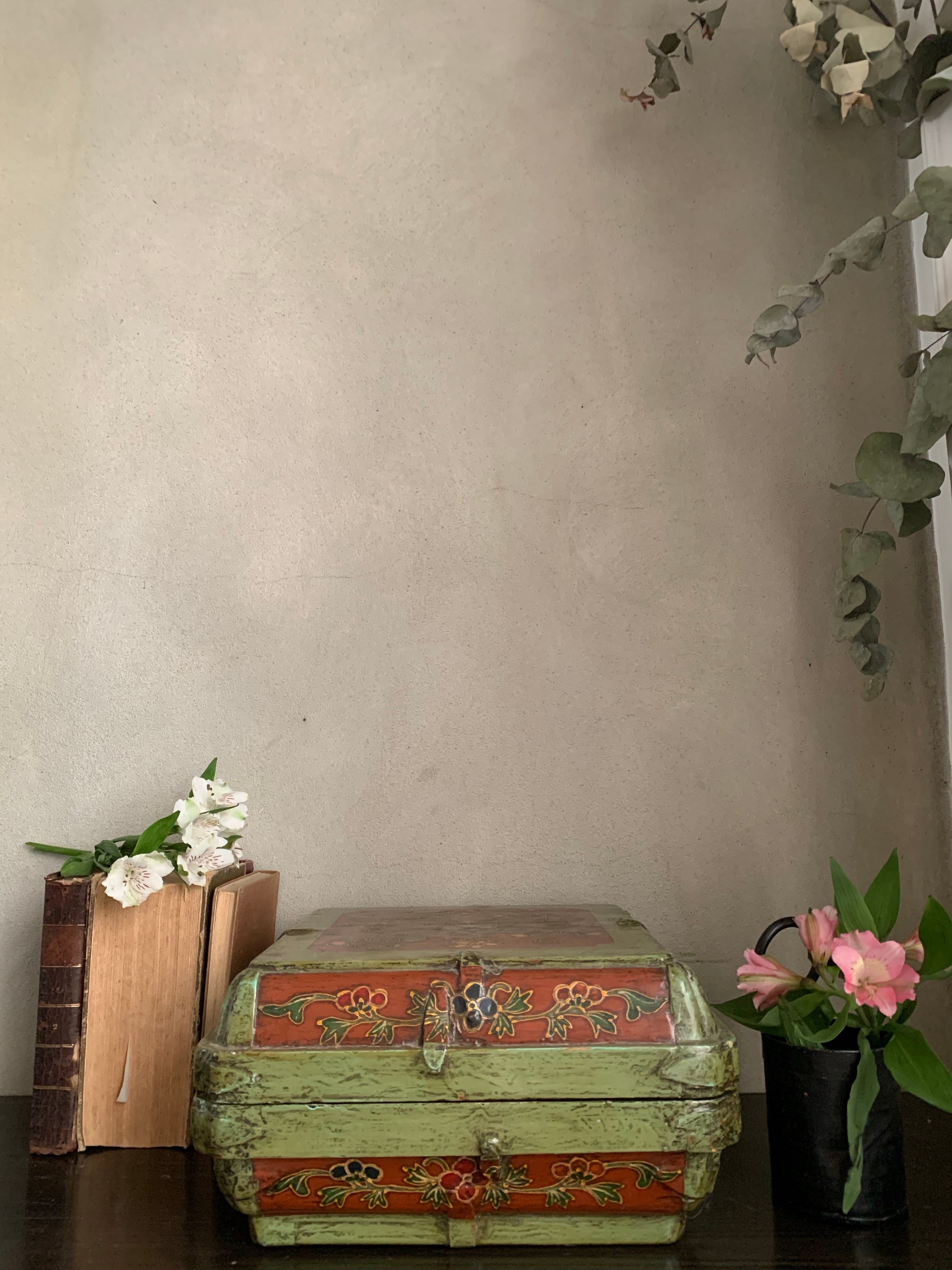 Large Handcrafted Wooden Box