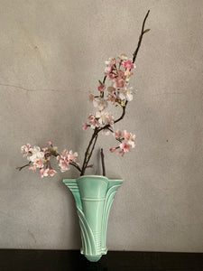 Burleighware Art Deco Wall Pocket Vase