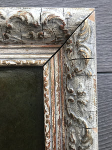 Framed Vintage Floral Oil Painting