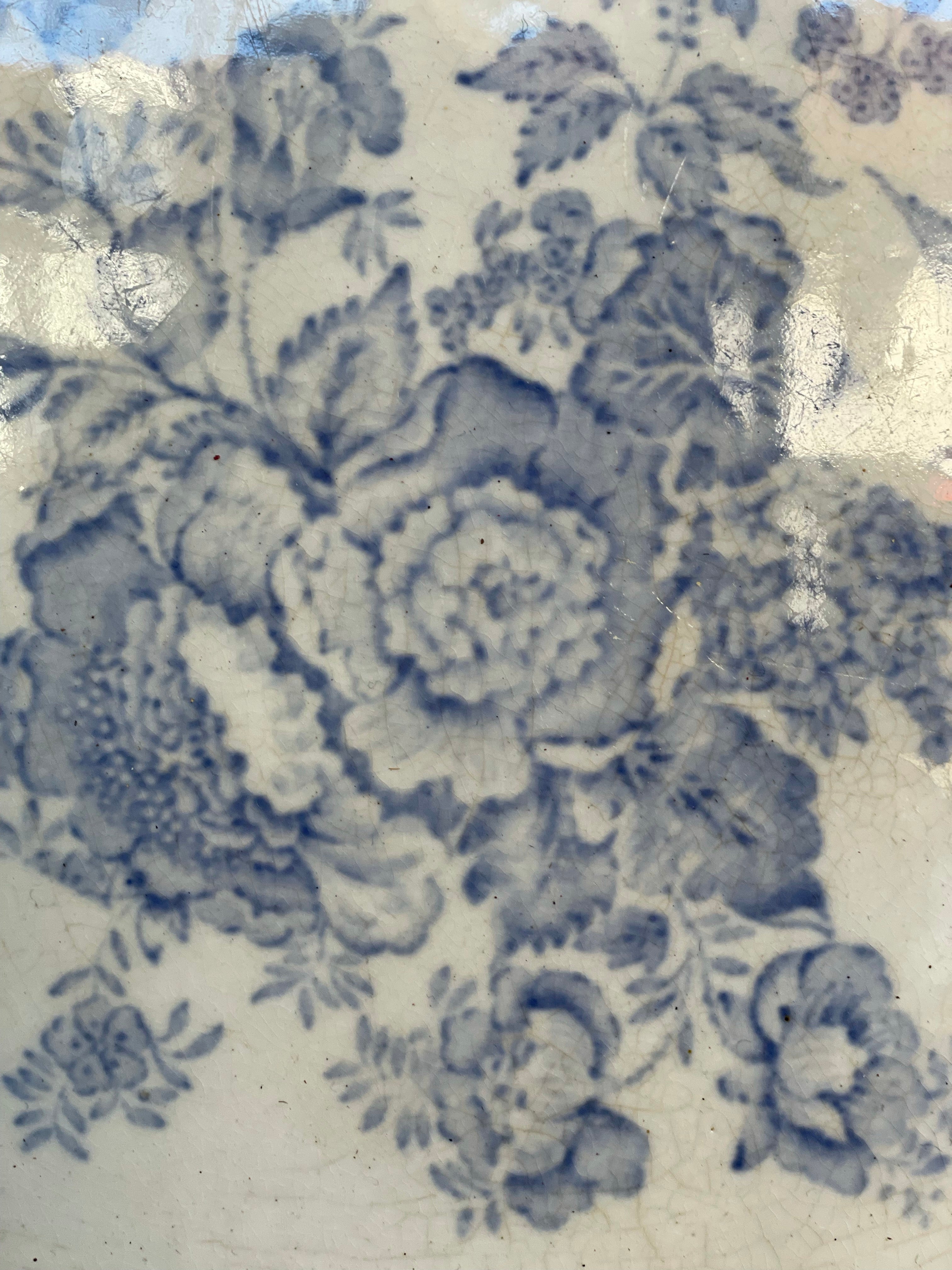 Vintage English Transferware Platter - Small