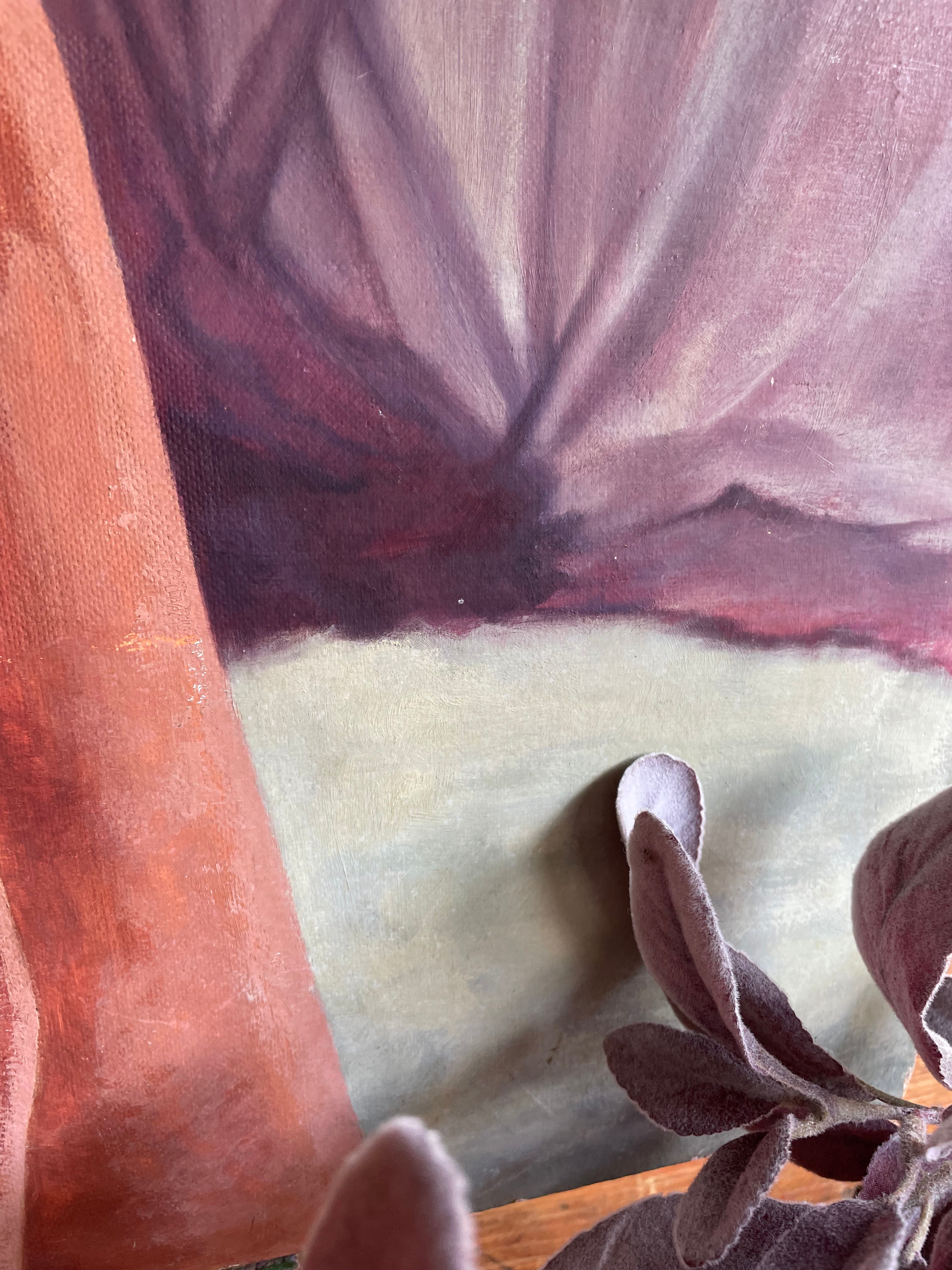 Original Nude - Oil on Board