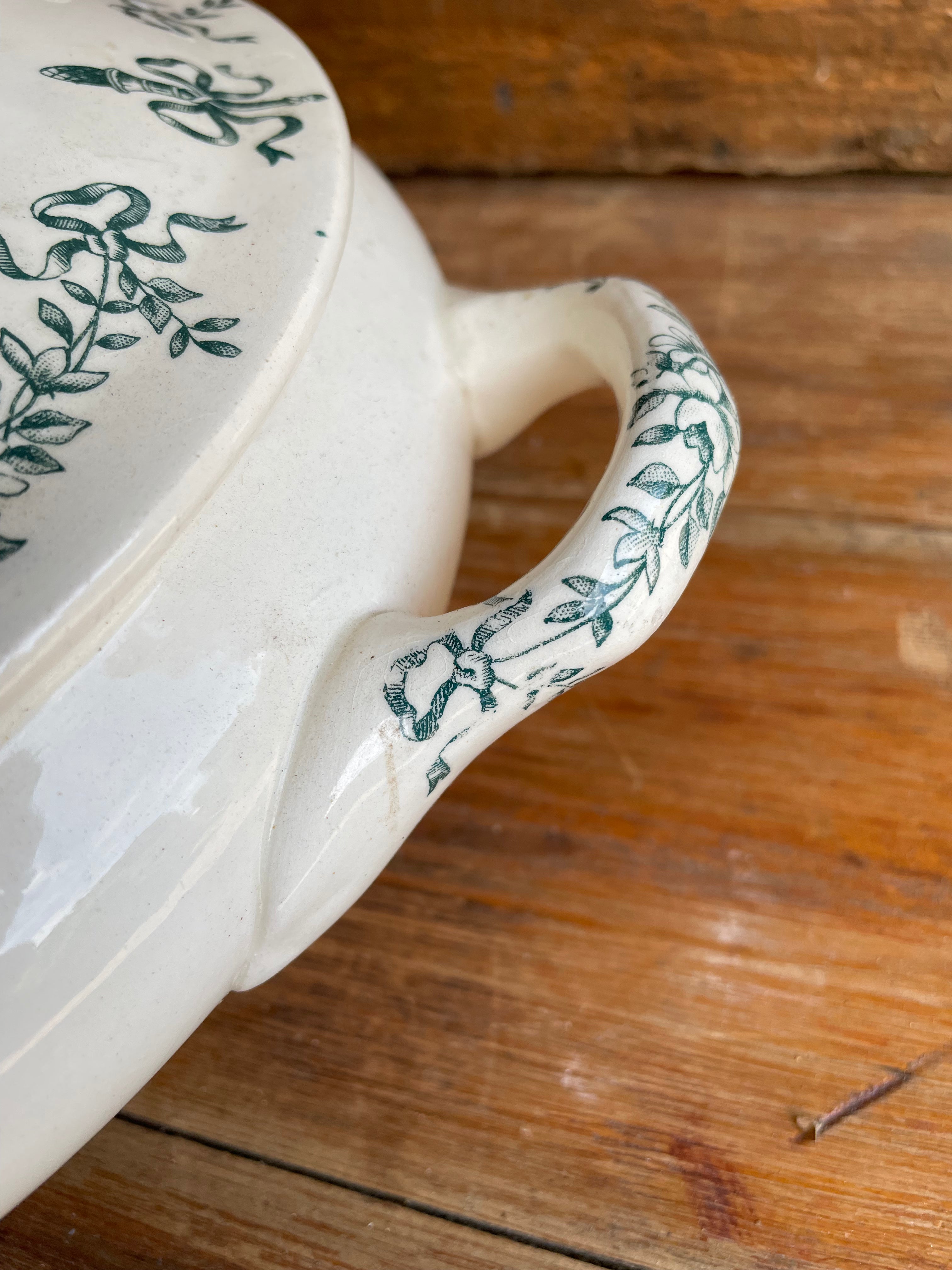 French Transferware Tureen