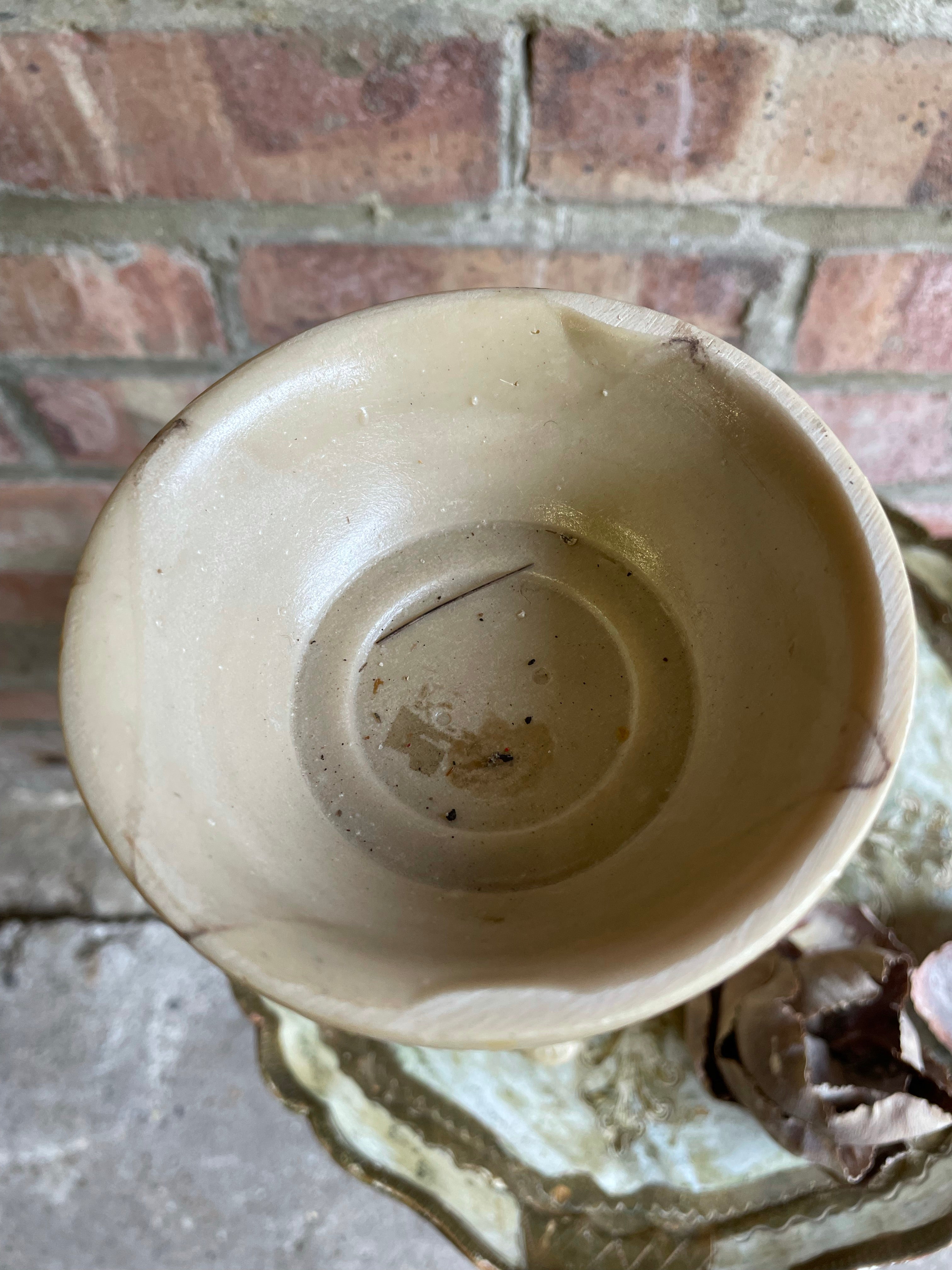 Resin Candleholder/Centrepiece of 18th Century Lady & Gentleman