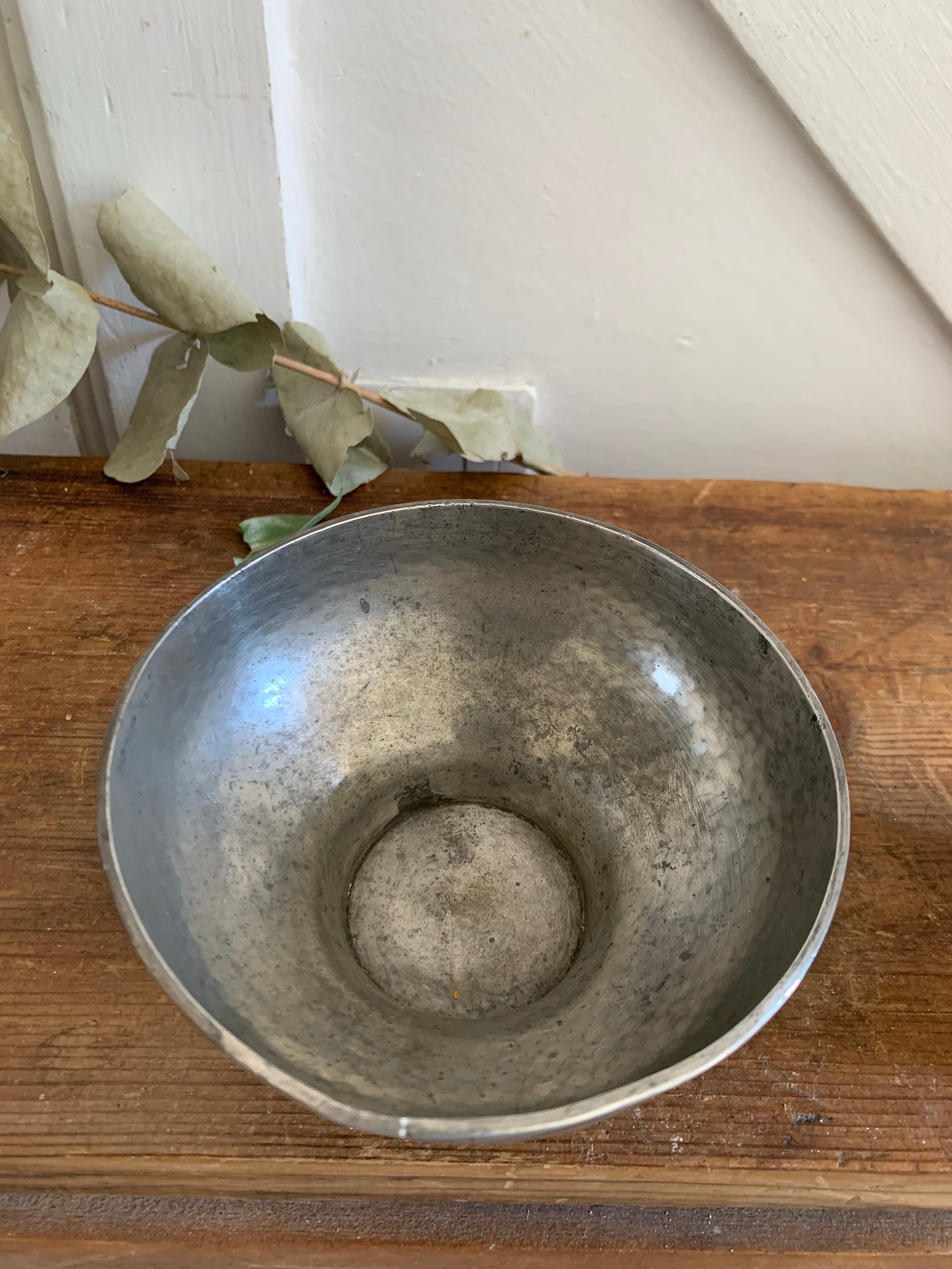 James Dixon & Sons Antique Pewter Milk Jug and Sugar Bowl