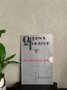 1930s Theatre Programme