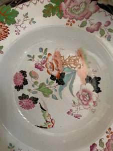 19th Century “Hanly”’Chinoiserie Plate by Ashworth Bros
