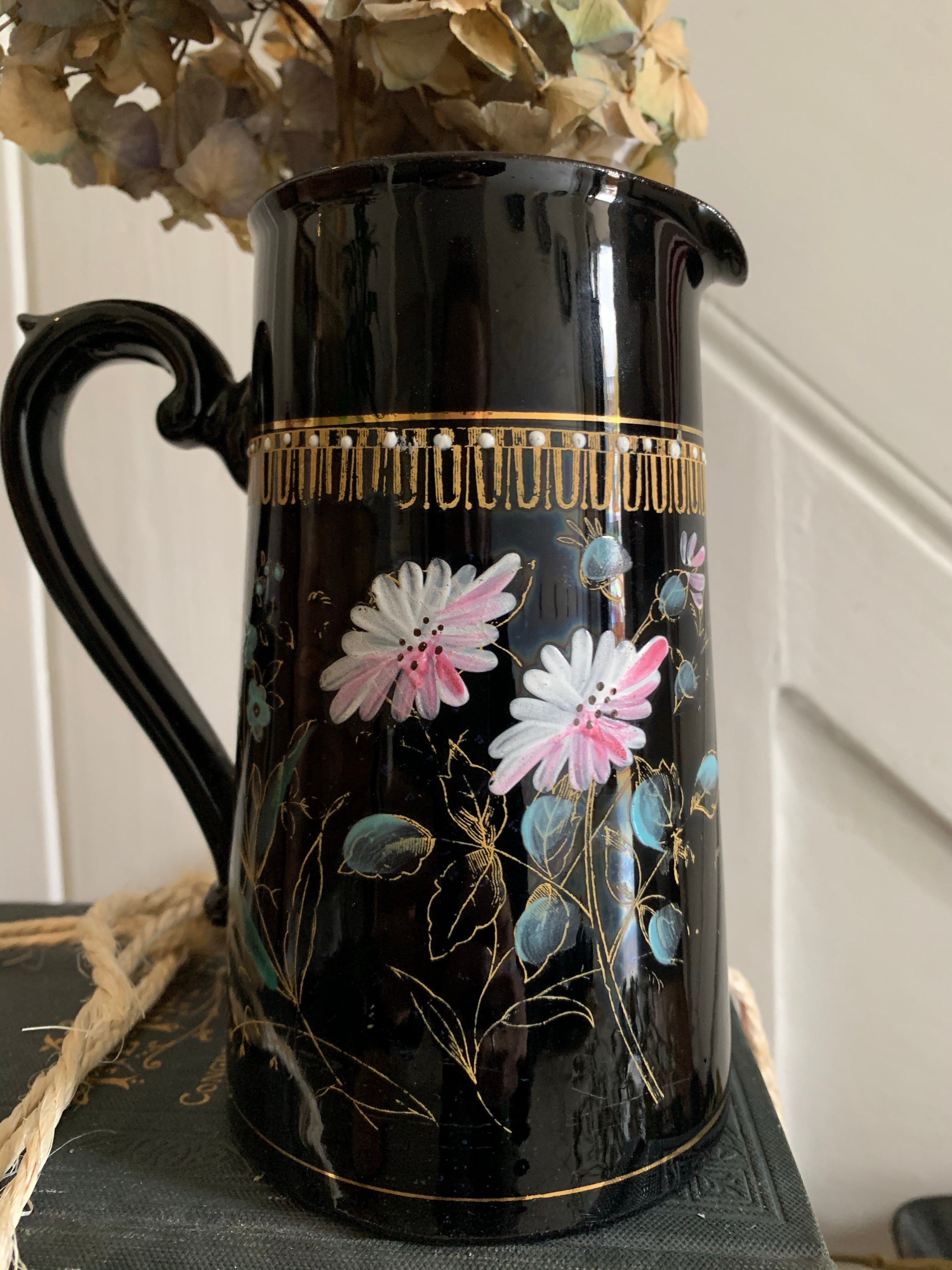 Ceramic Floral Jug