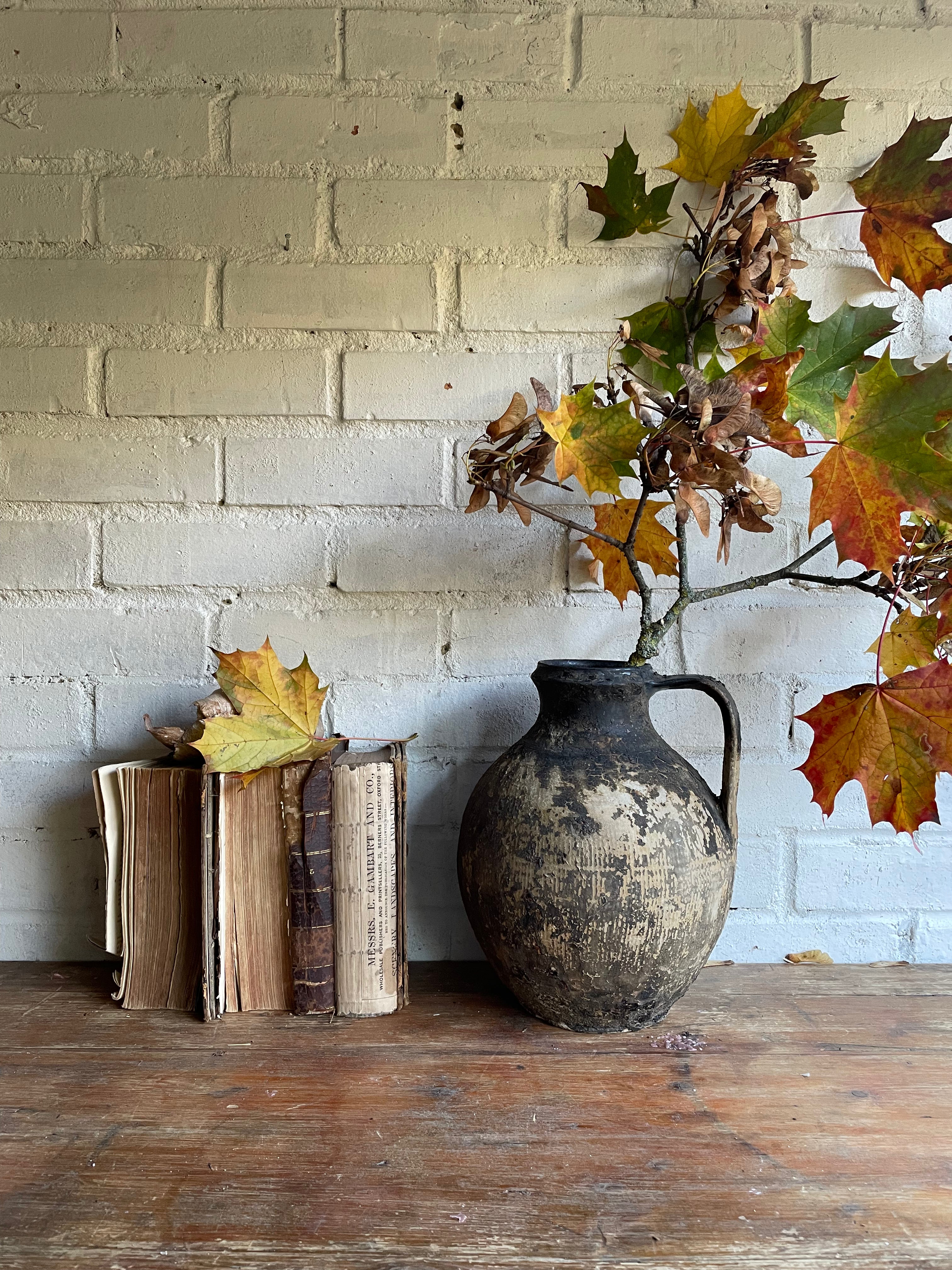 Two-Tone Earthenware Vase