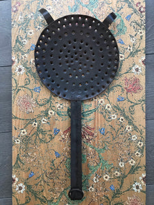 Medium Antique Iron Pan/Chestnut Burner