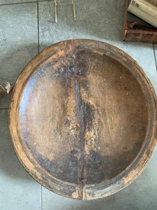 19th Century Afghan Wooden Bowl