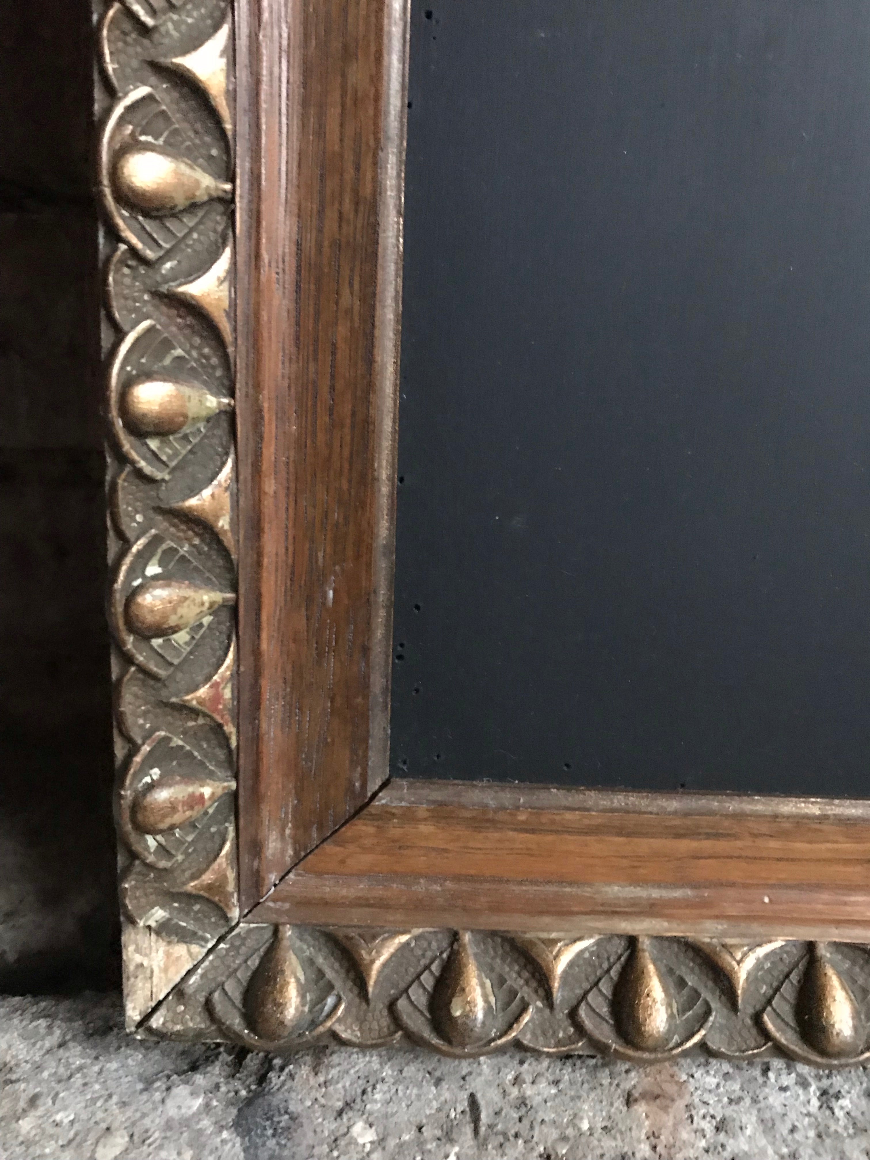 Gold Vintage Framed Chalkboard
