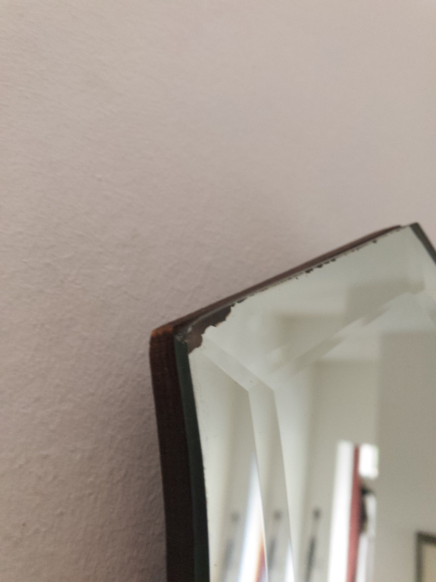 Scalloped Art Deco Mirror