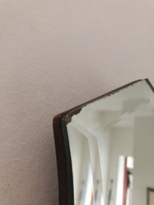 Scalloped Art Deco Mirror
