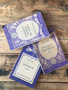 Little French Vintage Books - set of 3