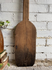 Large Antique Handcarved Bread Shovel