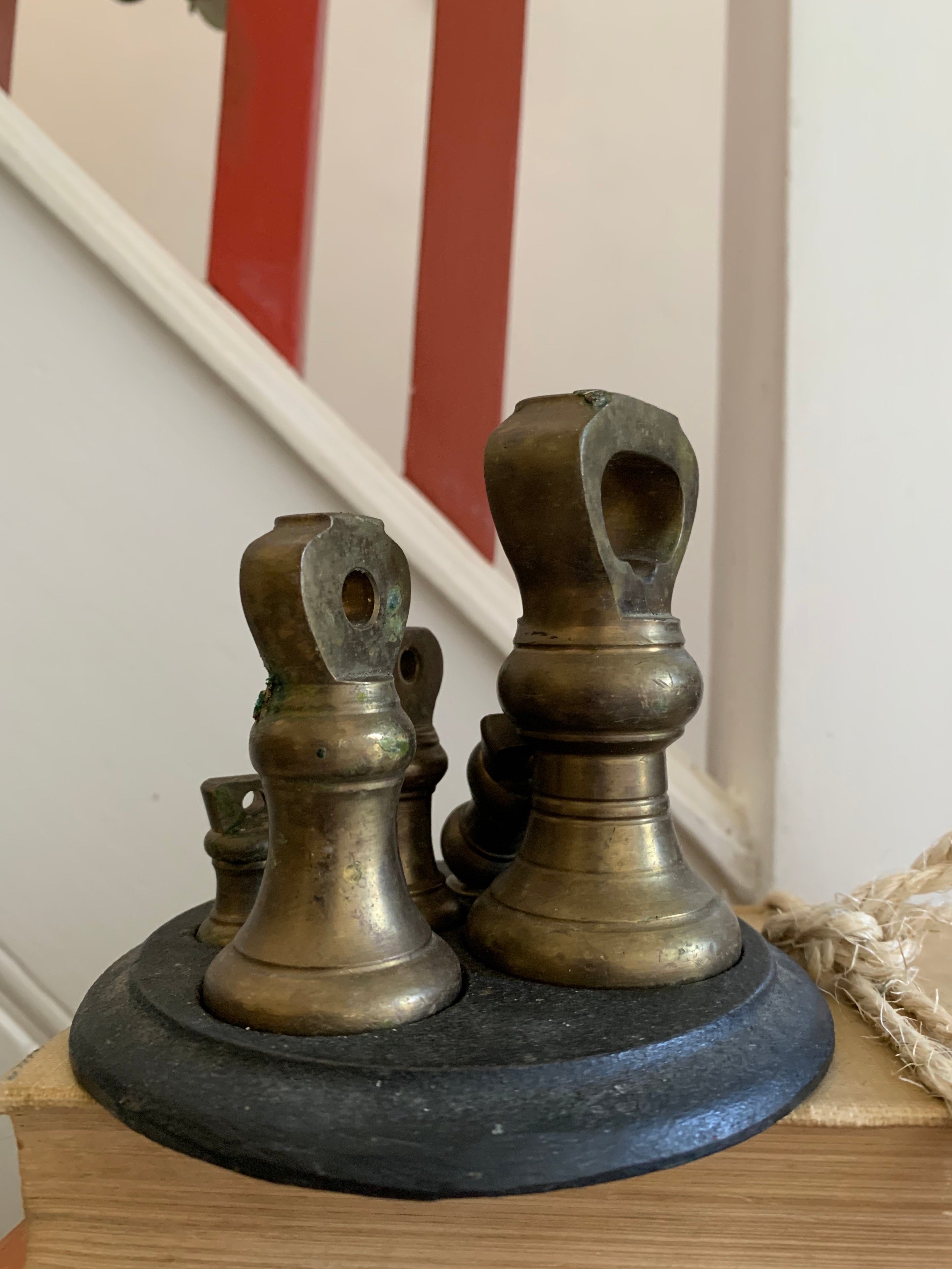 Vintage Scales with Brass Weights from Viking F. J.Thornton & Co. Ltd