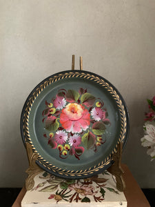 Small Vintage Toileware Plate 2