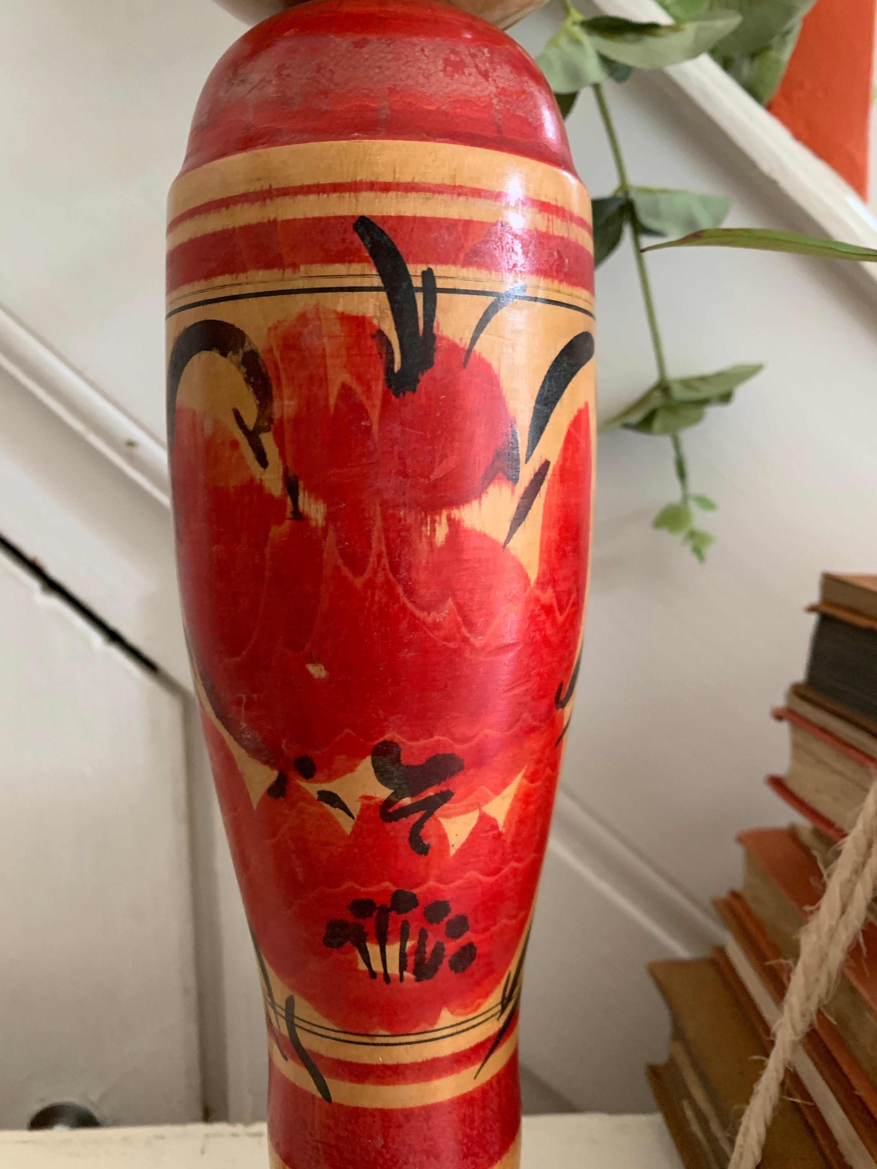 Large Vintage Japanese Kokeshi Doll