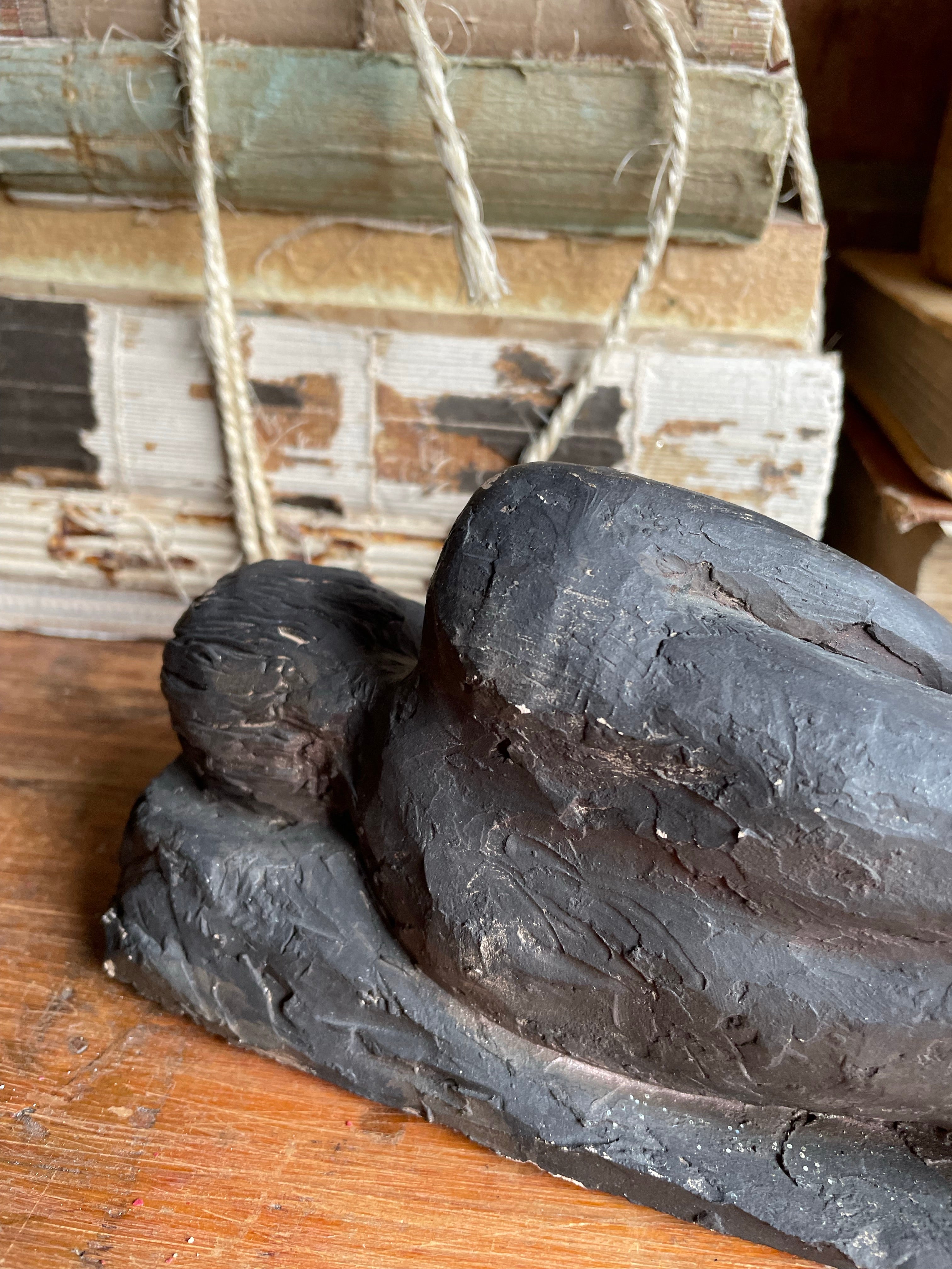 Bronzed Ceramic Sculpture