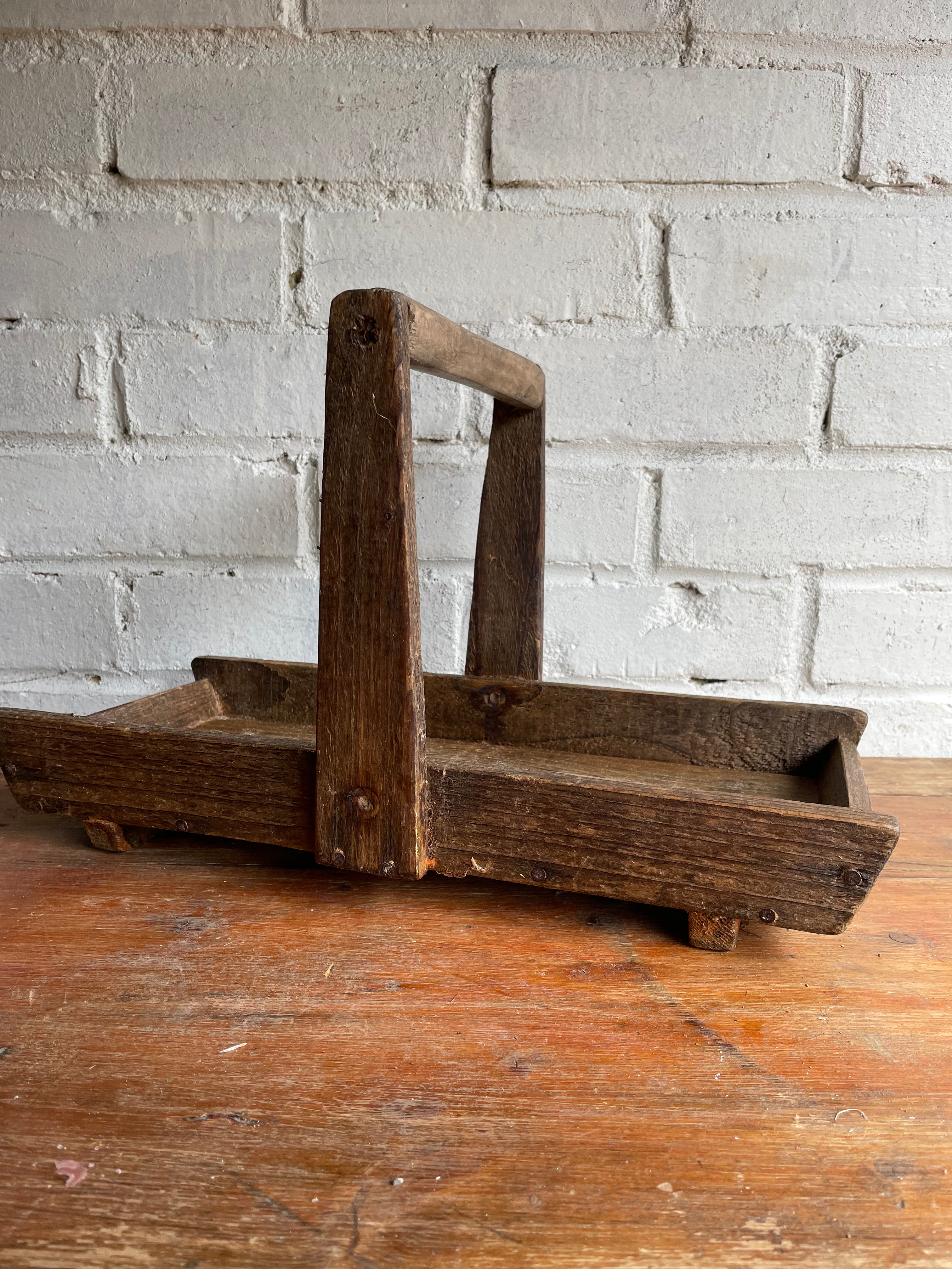 Rustic Wooden Trug