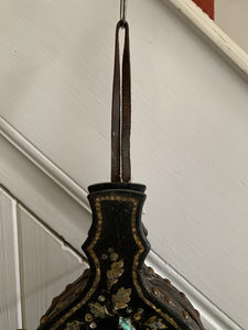 Antique Fire Bellows with Mother of Pearl inlay