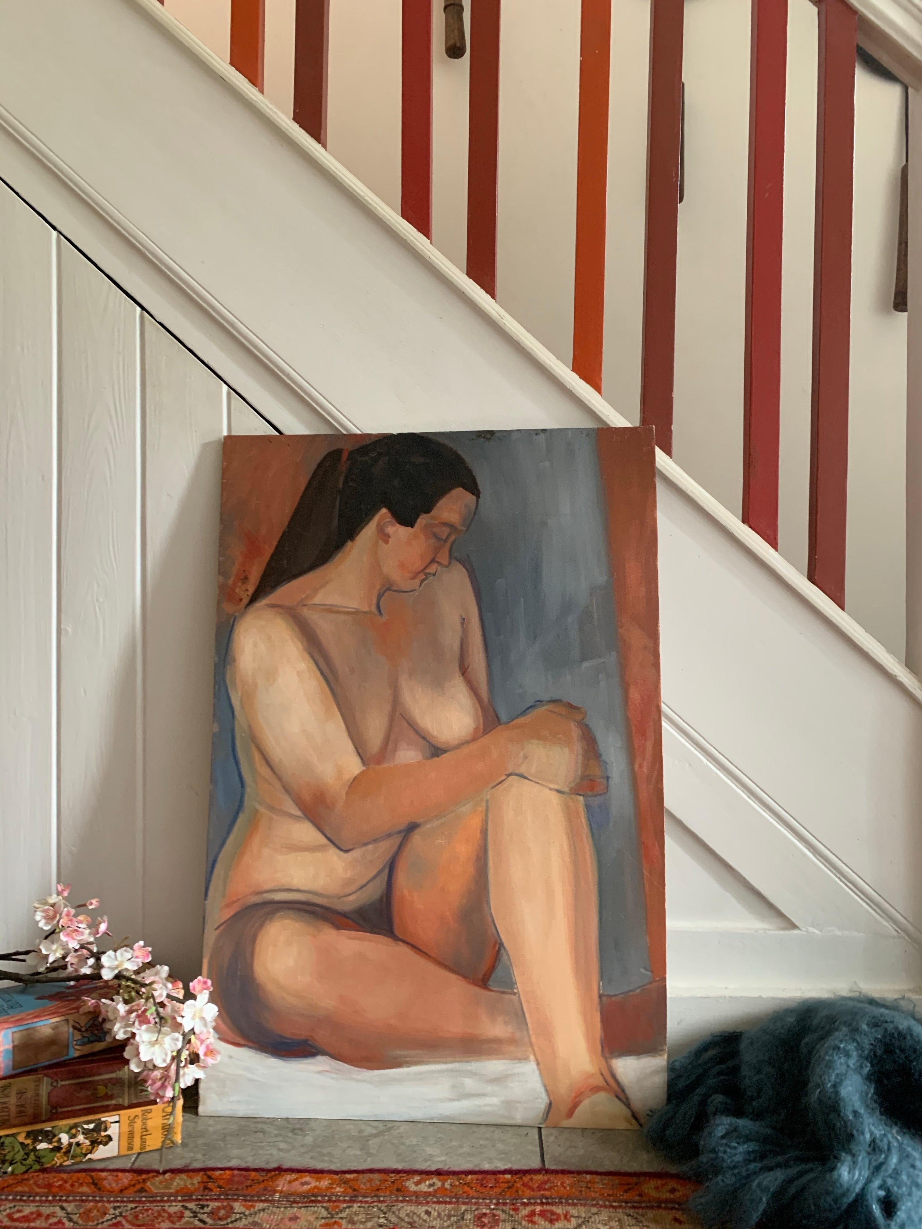 Original Nude - Acrylic on Board