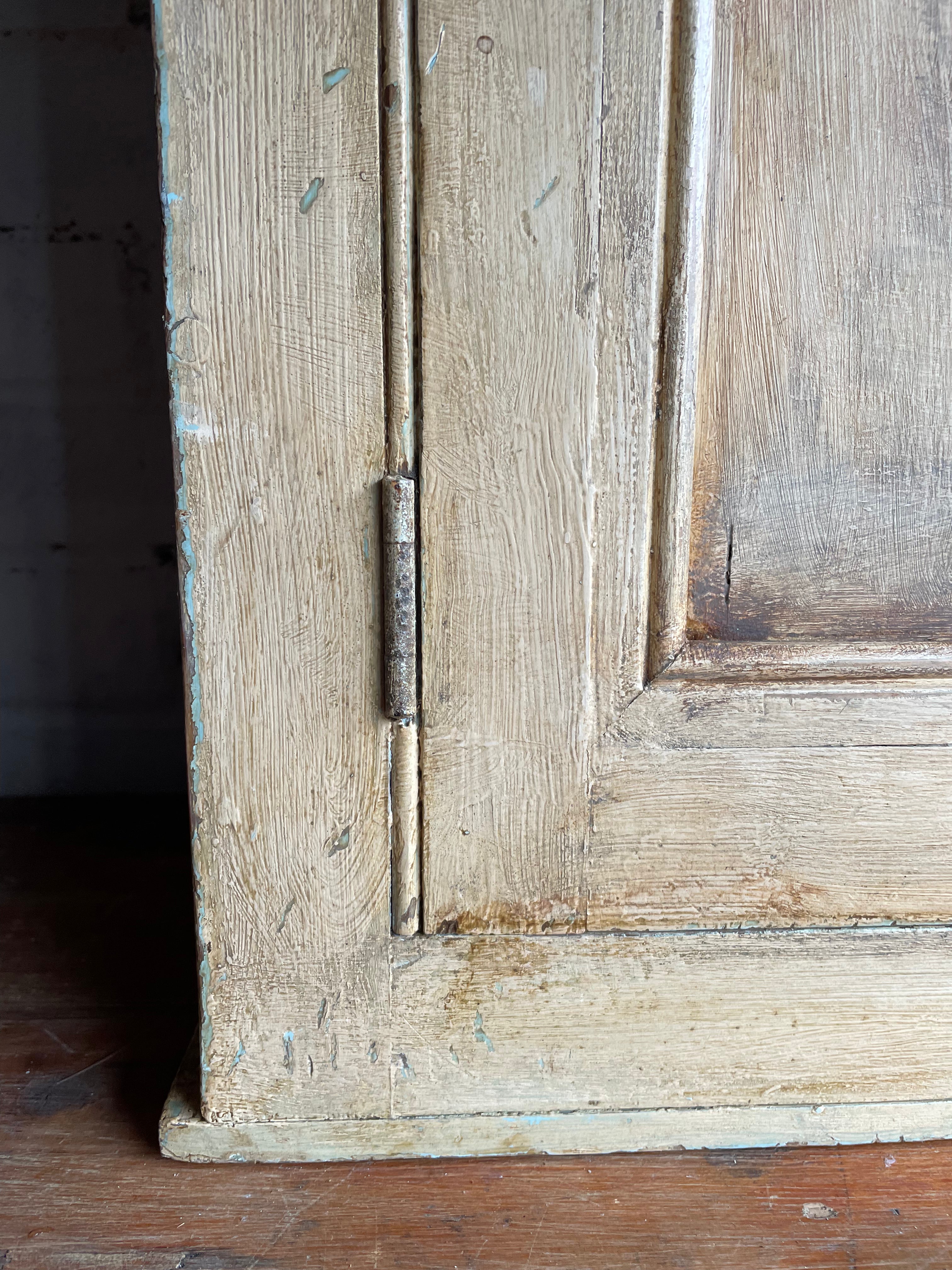 Cabinet/ Small Cupboard with a Rustic Paint Effect