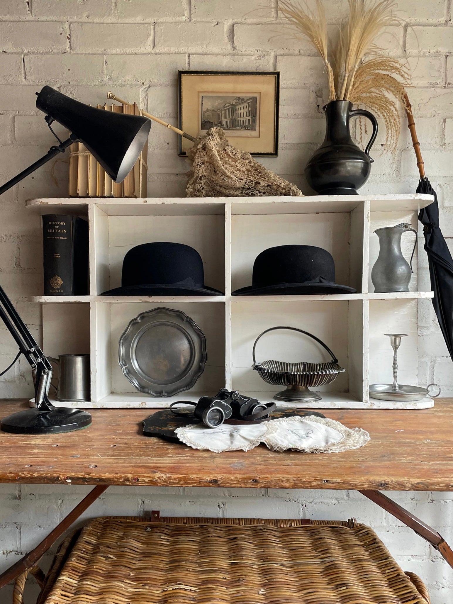 Chippy Painted Shelf