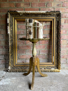 Florentine Gilt and White Occasional Table