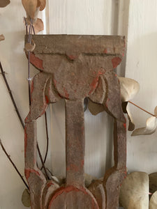 Hand-Carved Decorative Wood Panel 1