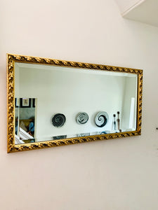 Large Ornate Gold Mirror