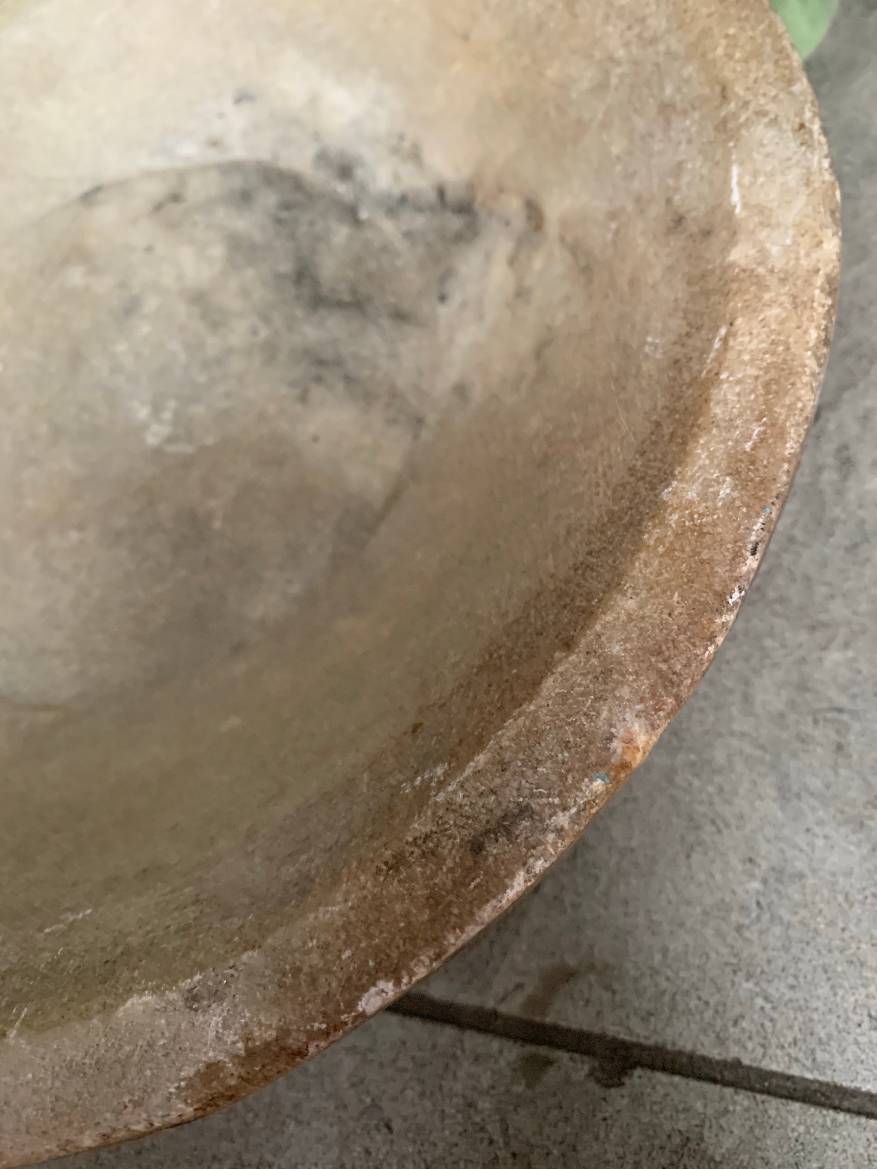 Antique Marble Stone  Bowl 6