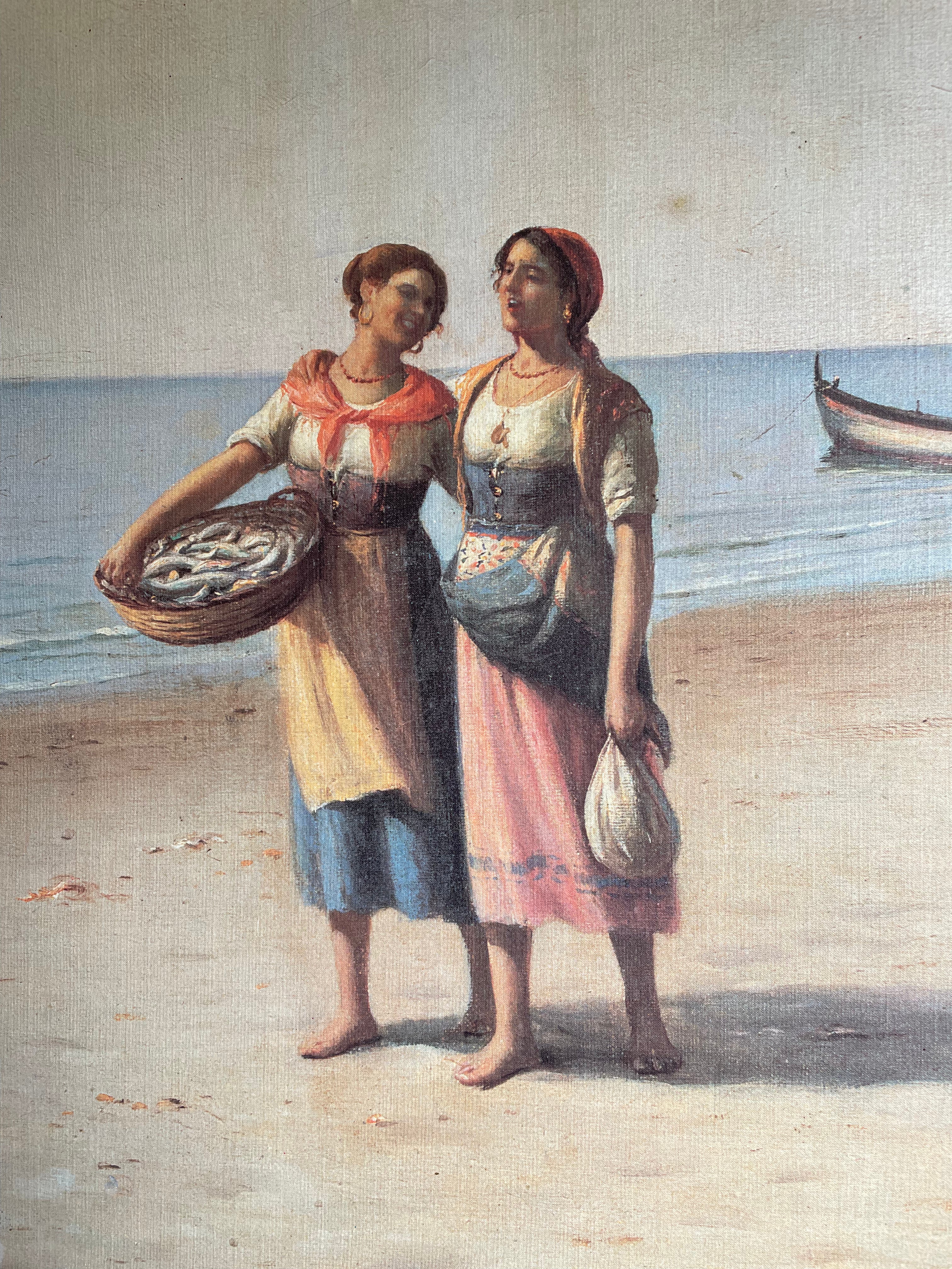 Fresh Catch: Extra Large Print on Canvas