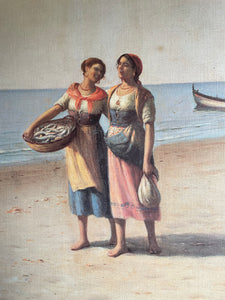 Fresh Catch: Extra Large Print on Canvas