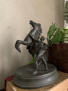 Spelter Horse Sculpture