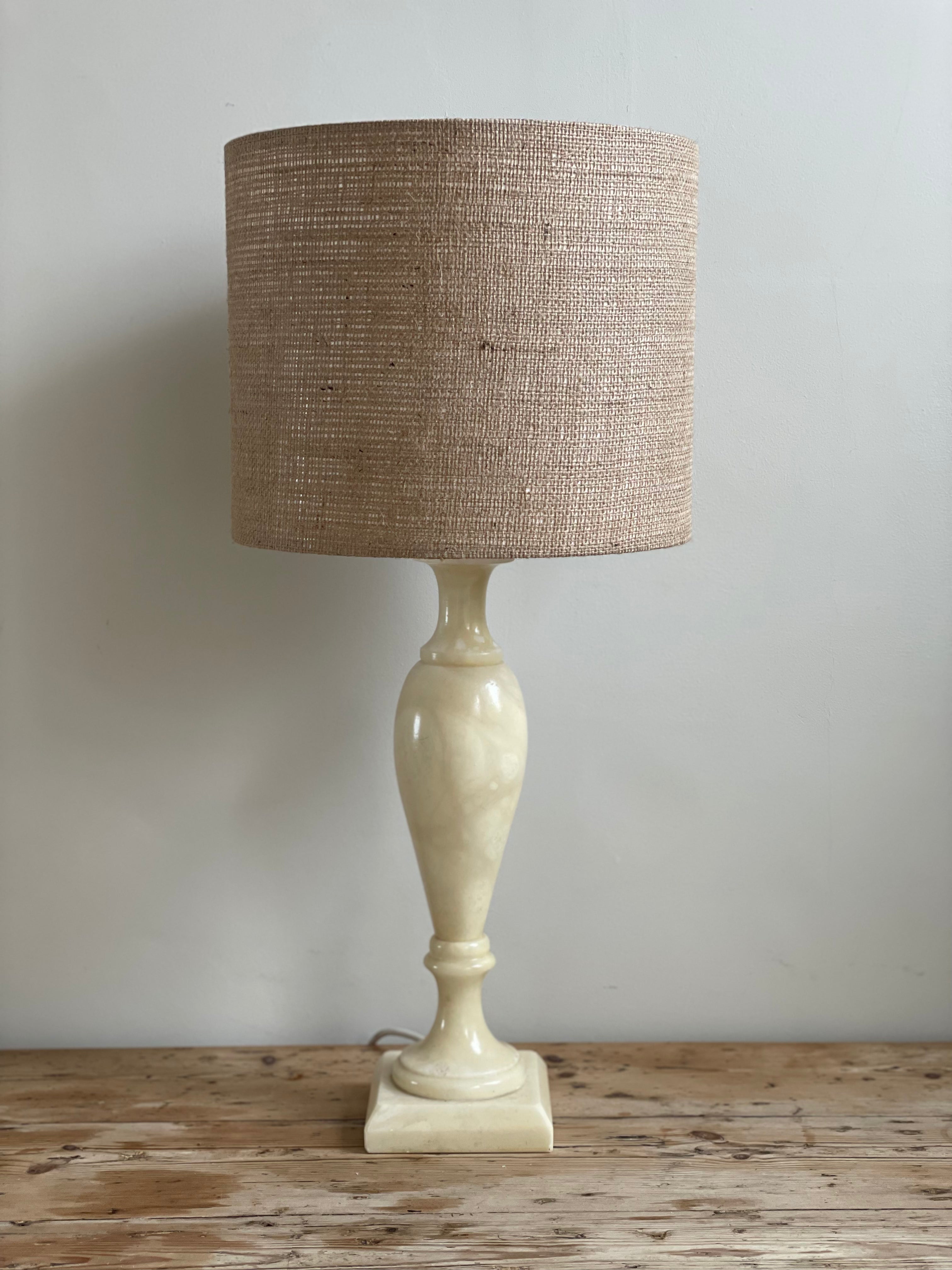 Vintage Alabaster Lamps