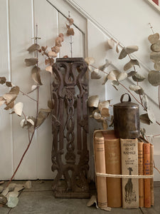 Hand-Carved Decorative Wood Panel 3