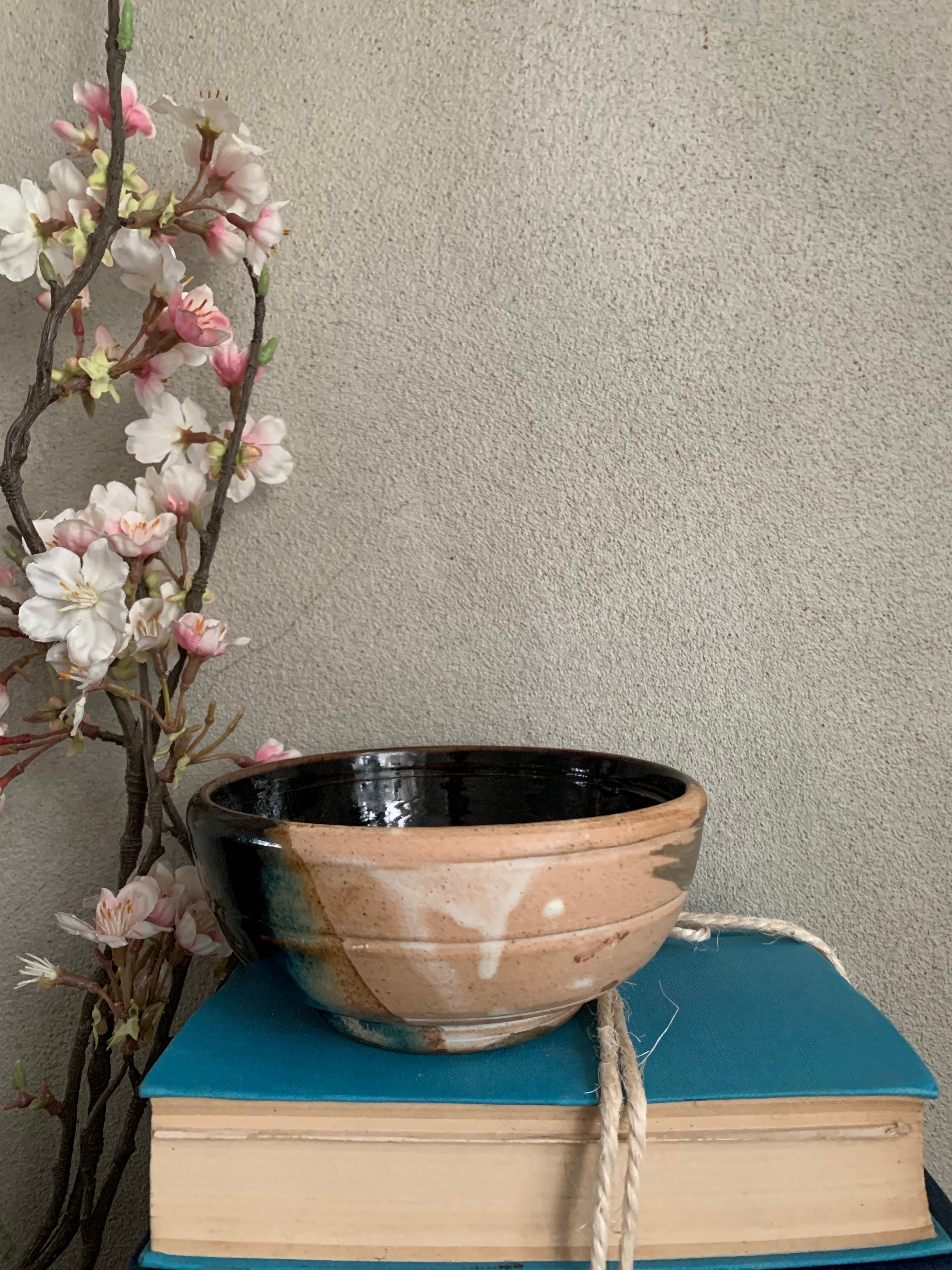 Medium Part Glazed Studio Pottery Bowl
