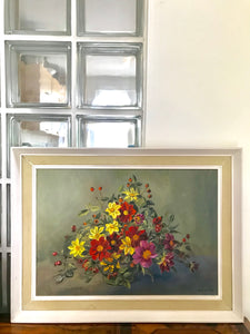 Vintage Floral Still Life