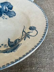Two French Transferware Bowls