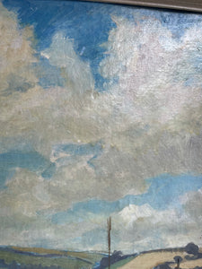 Water and Sky: Midcentury Oil on Board