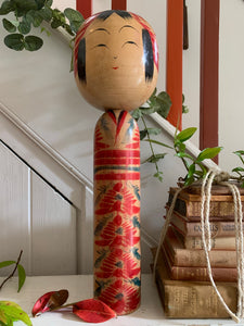 Very Large Vintage Japanese Kokeshi Doll