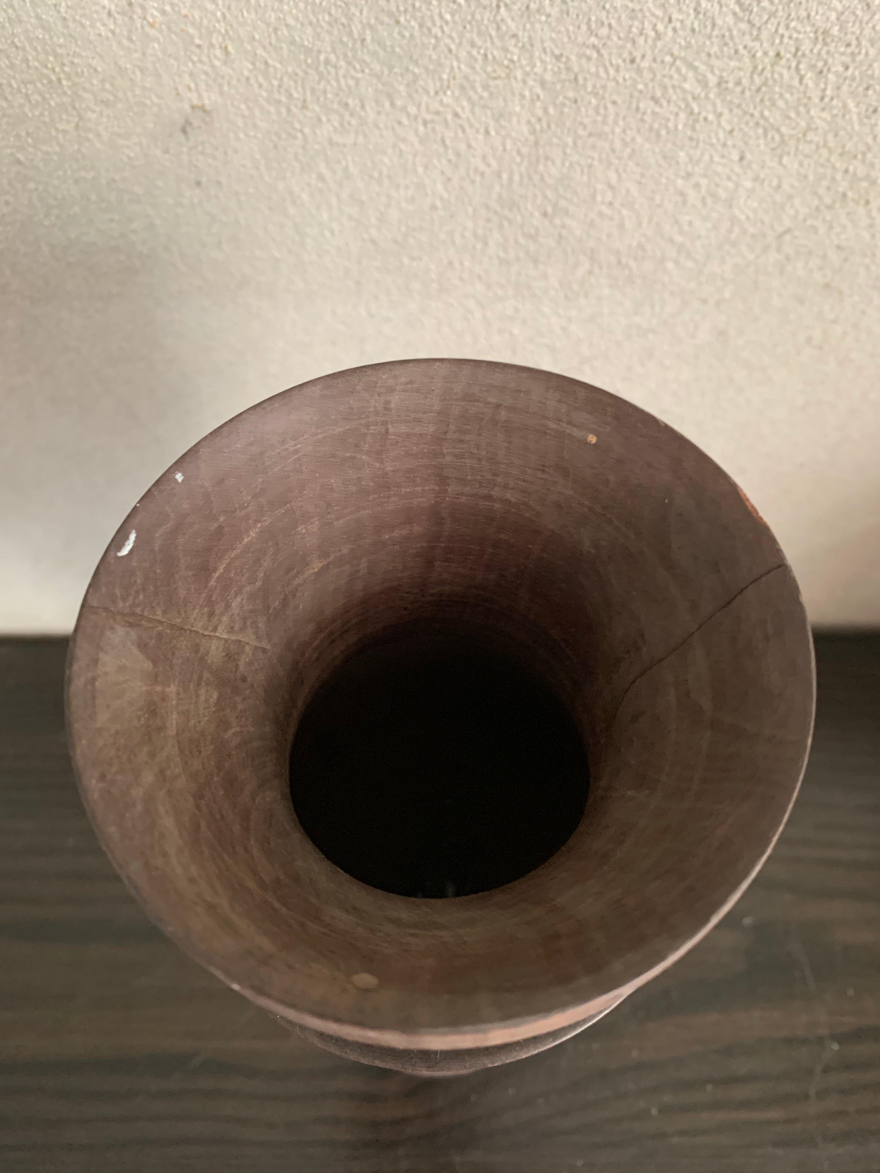 Vintage Wood Urn