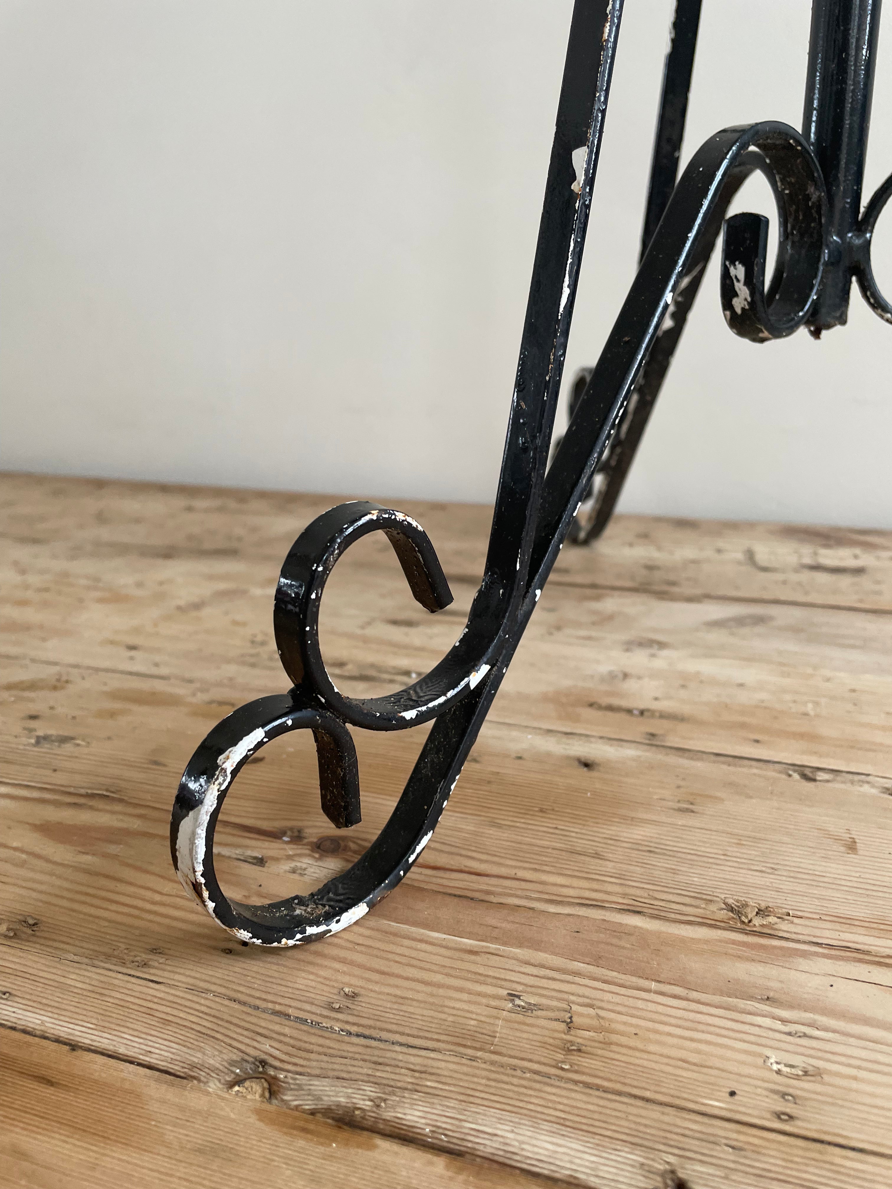 Floor-Standing Ironwork Plant/Candle Stand