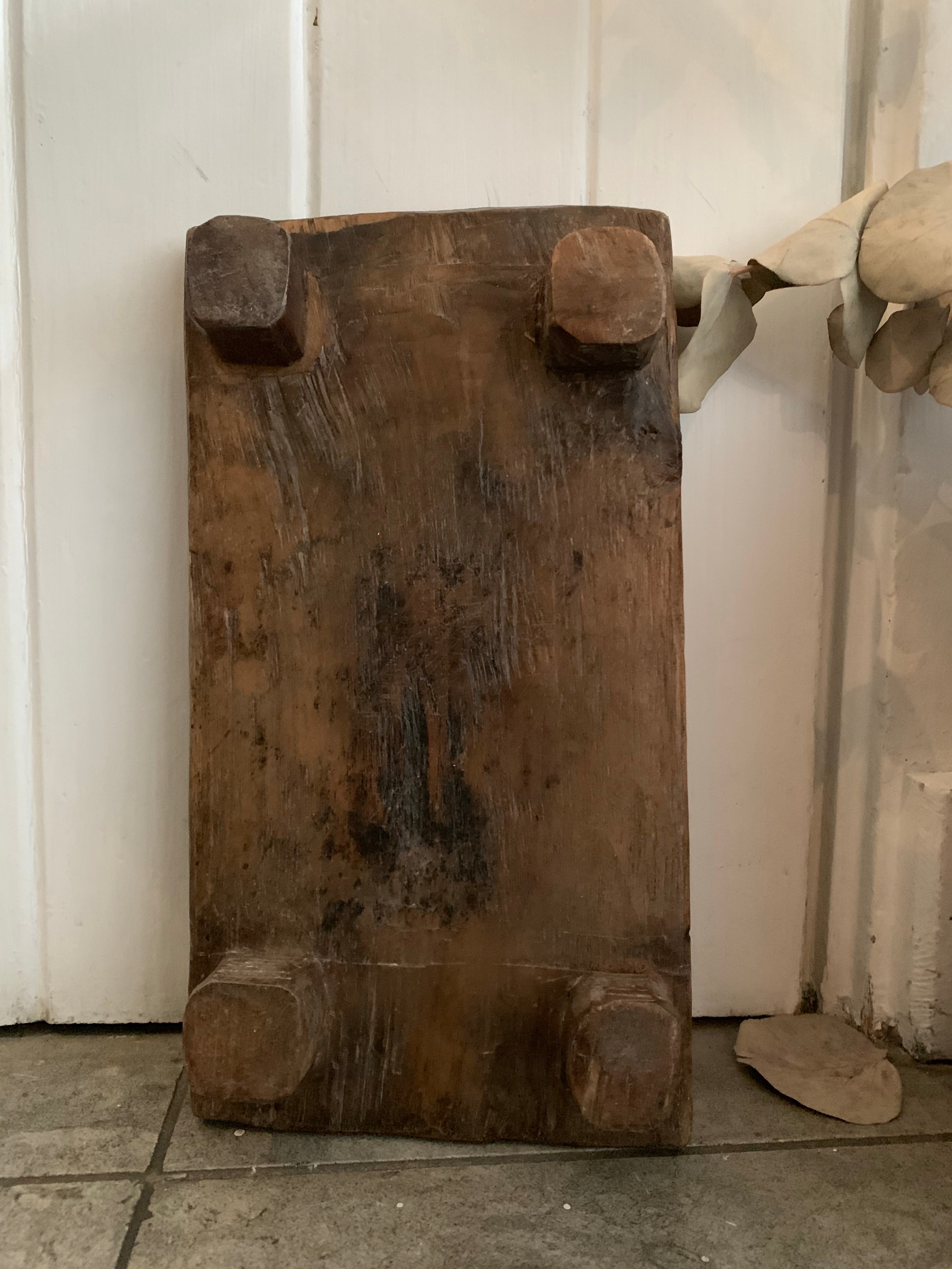 Small Rustic Wooden Board/ Stand