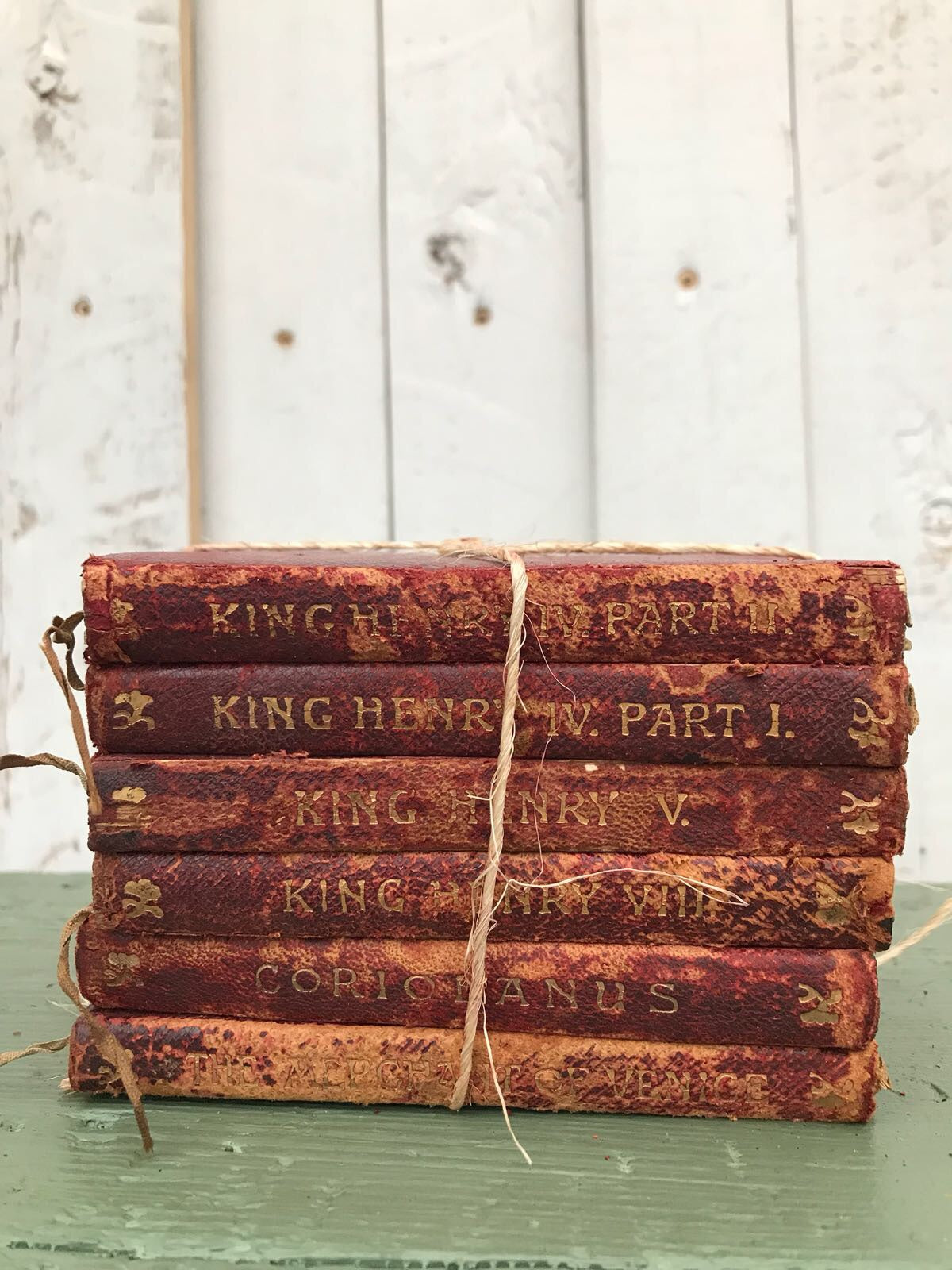 Trio of 1900s Mini Shakespeares