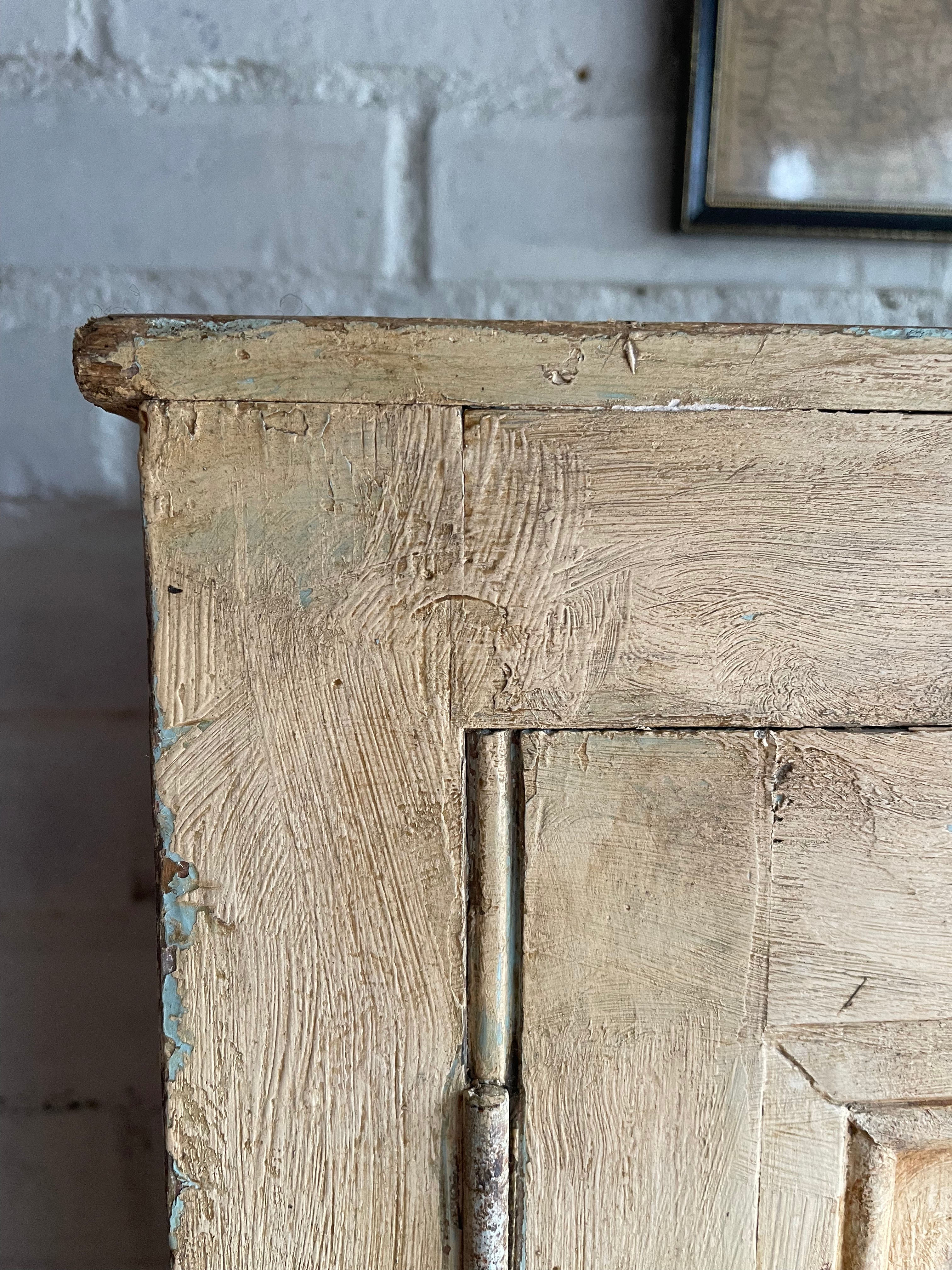Cabinet/ Small Cupboard with a Rustic Paint Effect