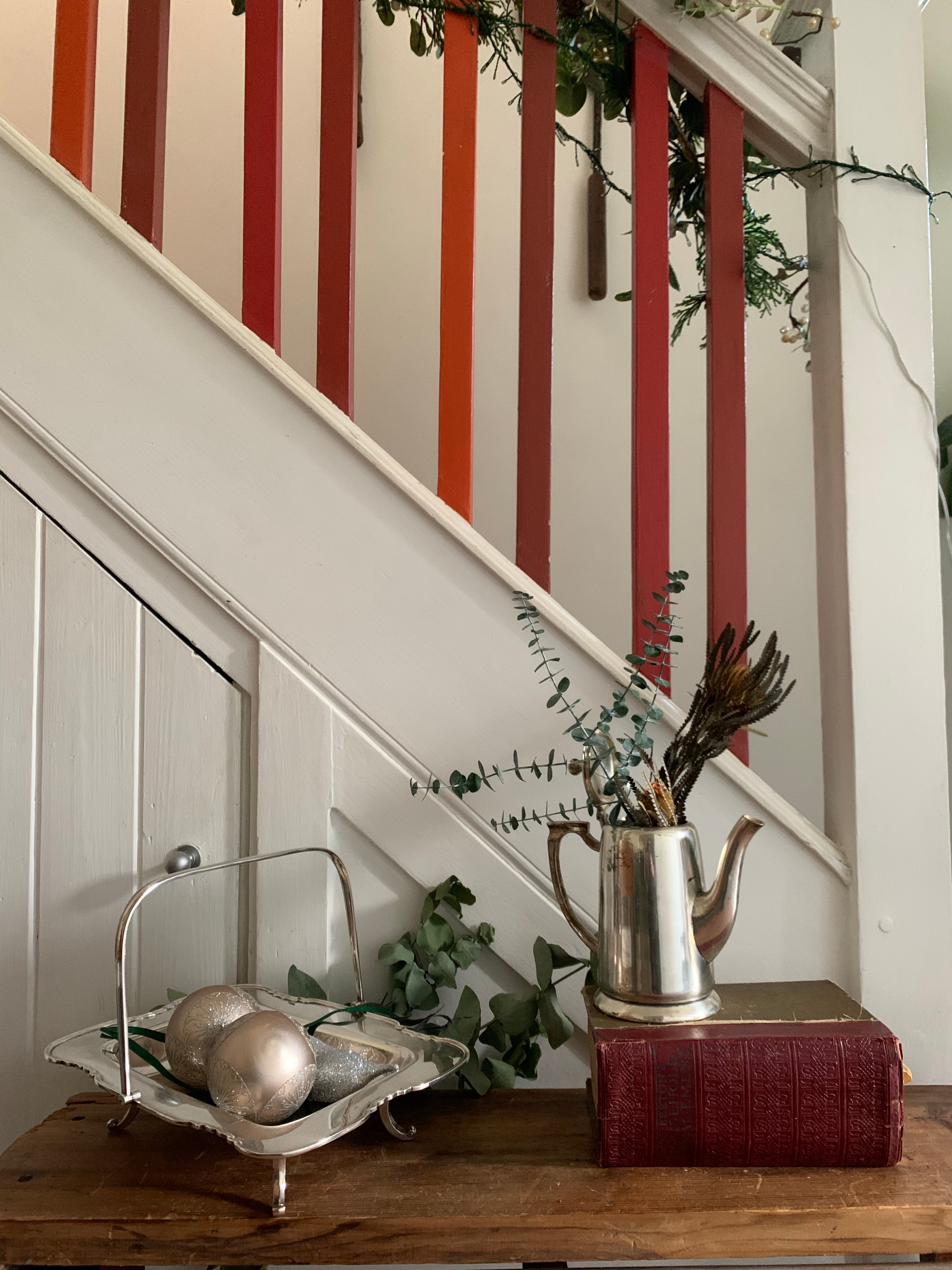 Vintage silver-plated basket