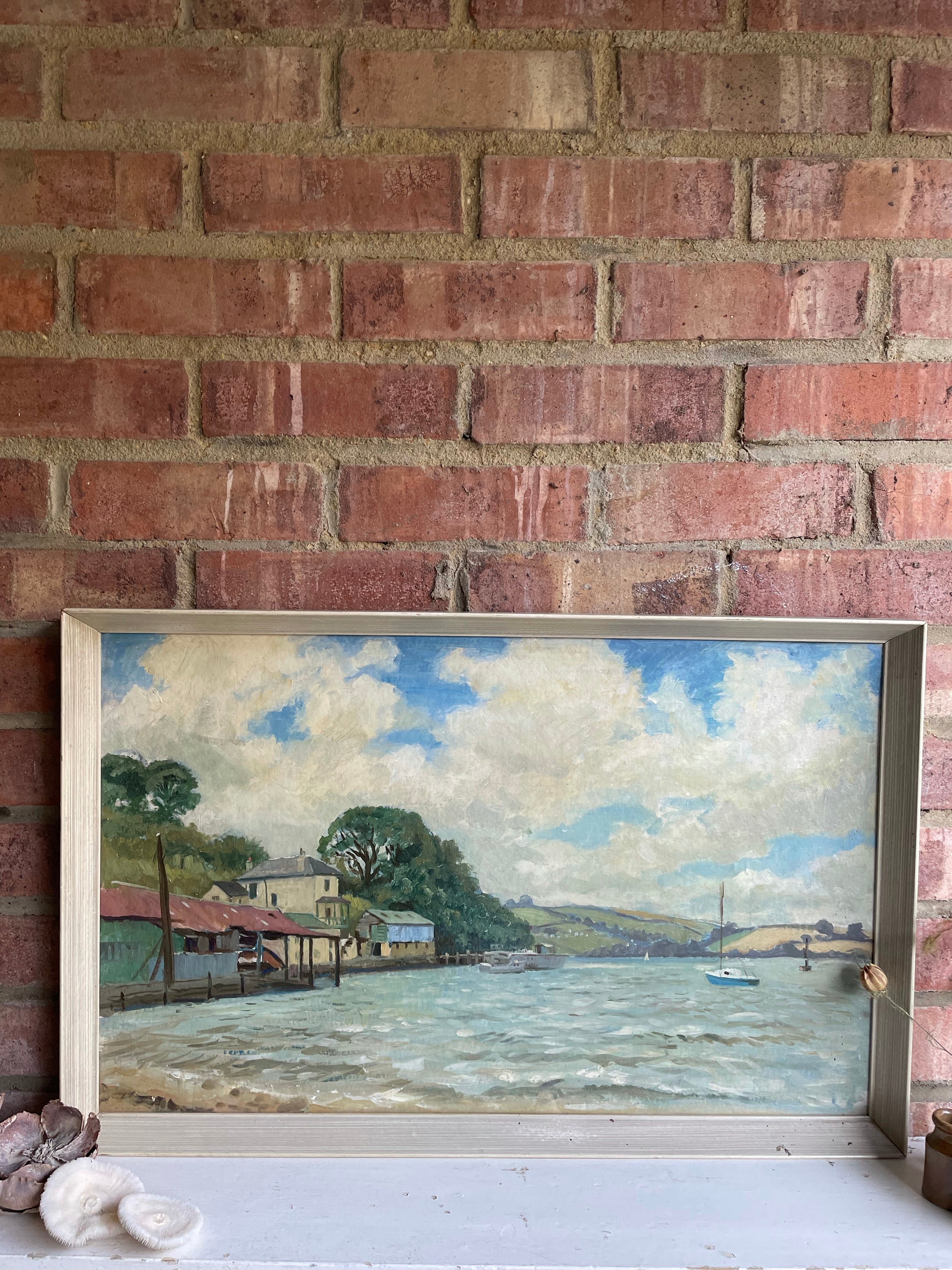 Water and Sky: Midcentury Oil on Board